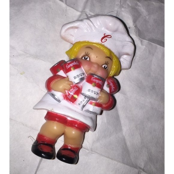 Vintage Campbell's Soup Magnet - About 2 3/4 inches - Picture 1 of 5